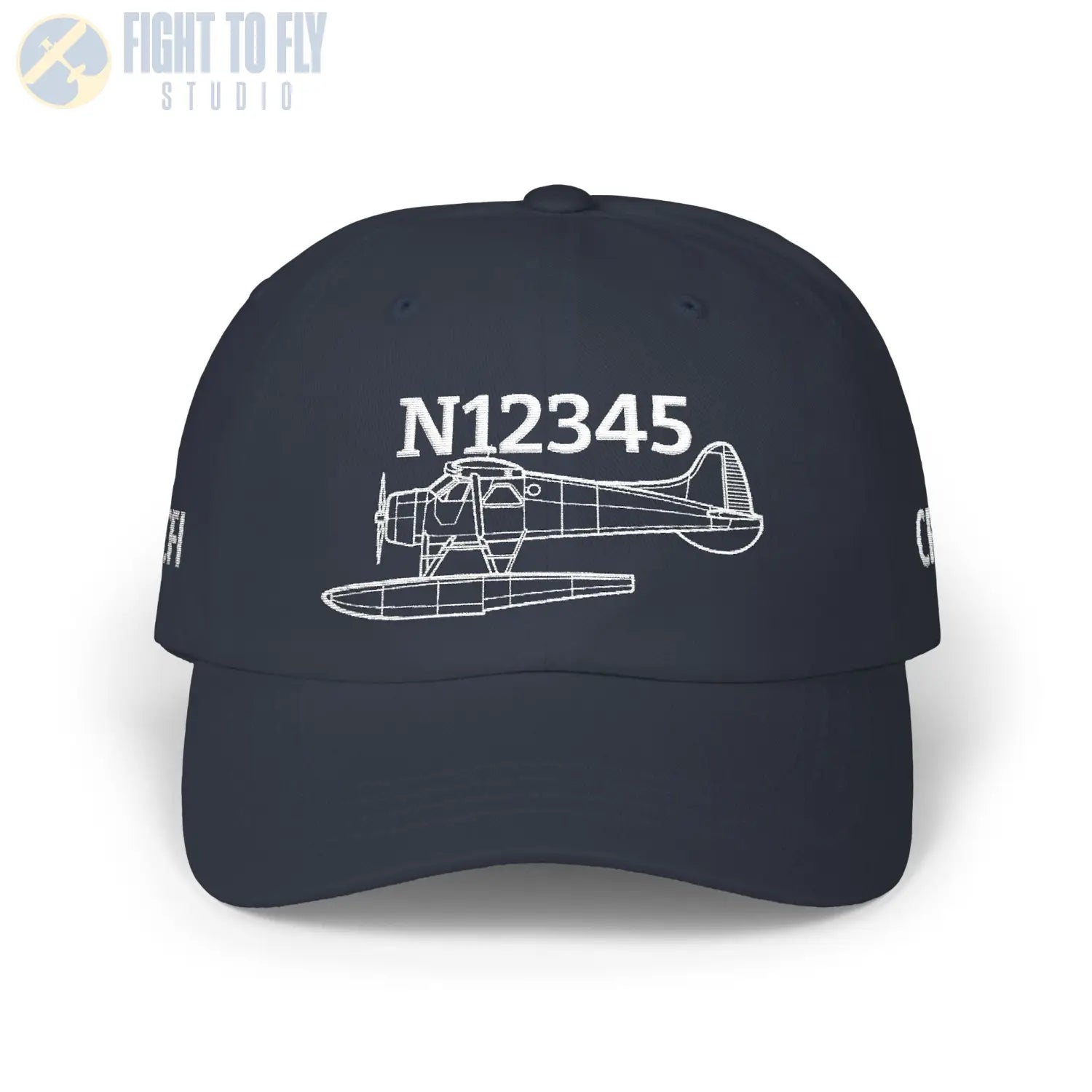 Your DHC-2 Beaver on Floats Hat — Personalized with Tail Number & Custom Text - Hats - Pilot gifts - WWII warbird