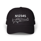 Your Ercoupe 415C Hat — Personalized with Tail Number & Custom Text - Hats - Pilot gifts - WWII warbird t-shirt
