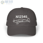 Your Extra 300 Hat — Personalized with Tail Number & Custom Text - Hats - Pilot gifts - WWII warbird t-shirt