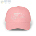 Your Husky A-1C Hat — Personalized with Tail Number & Custom Text - Hats - Pilot gifts - WWII warbird t-shirt