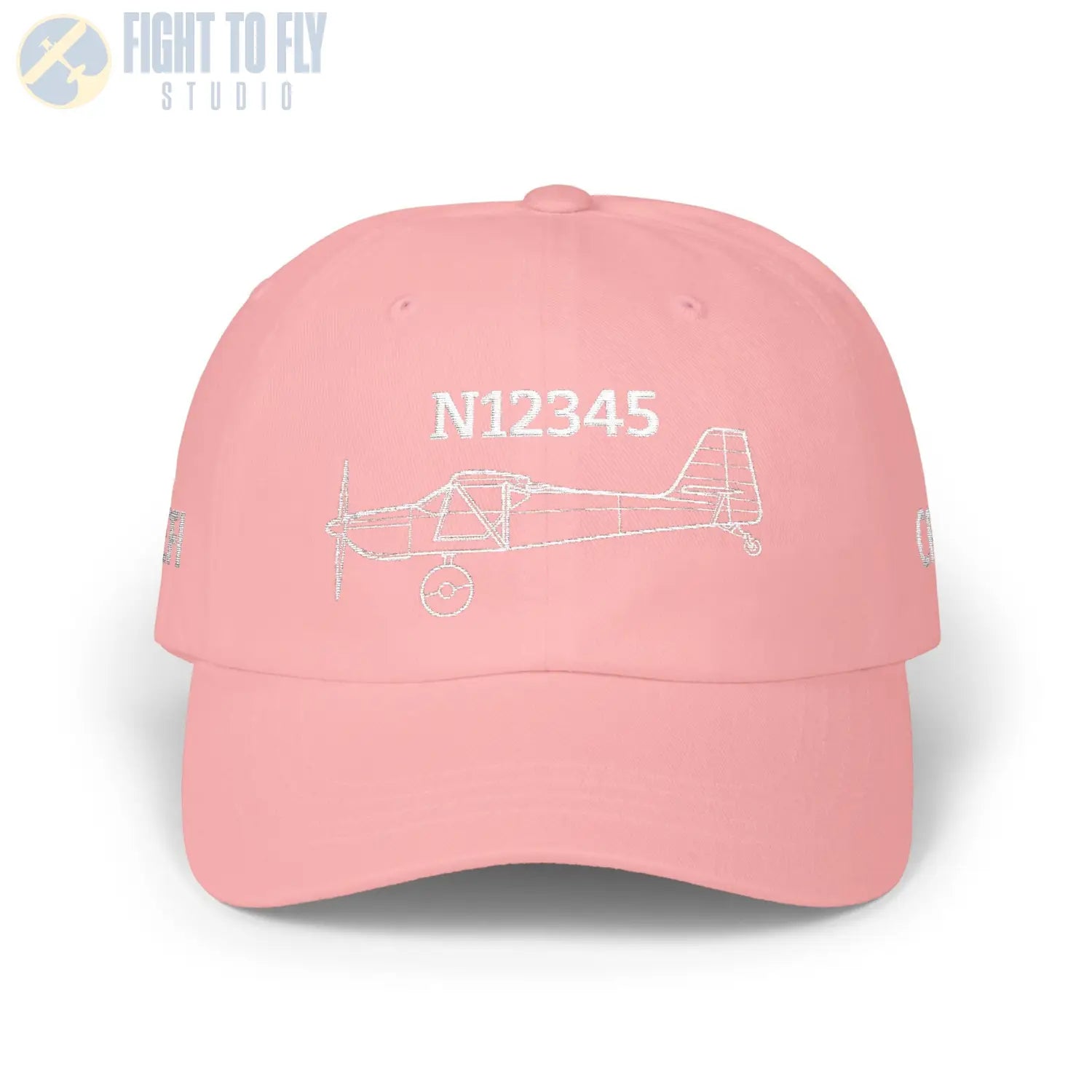 Your Kitfox 5 Hat — Personalized with Tail Number & Custom Text - Hats - Pilot gifts - WWII warbird t-shirt