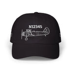 Your N3N-3 Hat — Personalized with Tail Number & Custom Text - Hats - Pilot gifts - WWII warbird t-shirt