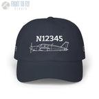 Your PA-28 Arrow Hat — Personalized with Tail Number & Custom Text - Hats - Pilot gifts - WWII warbird t-shirt