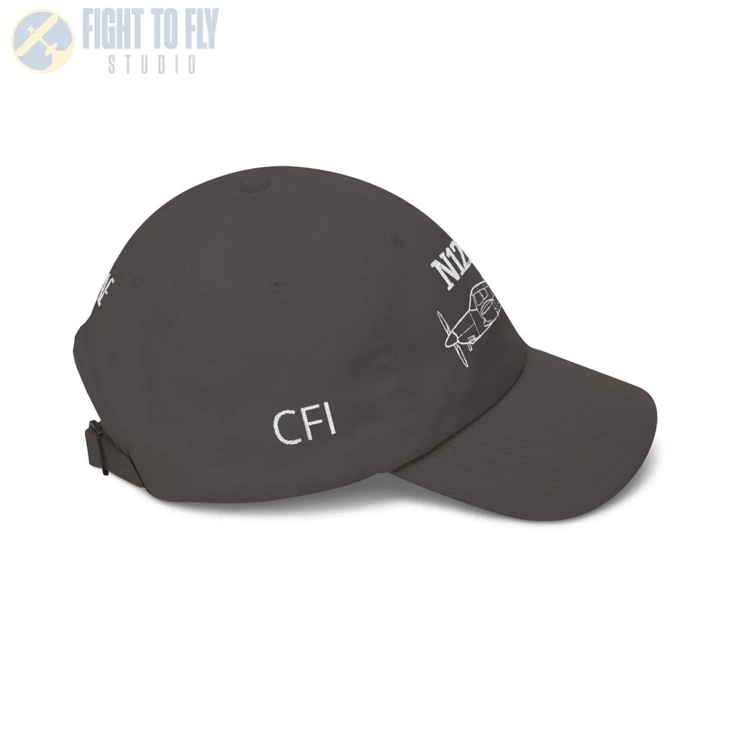 Your PA-28 Arrow Hat — Personalized with Tail Number & Custom Text - Hats - Pilot gifts - WWII warbird t-shirt
