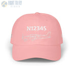 Your PA-32 Saratoga Hat — Personalized with Tail Number & Custom Text - Hats - Pilot gifts - WWII warbird t-shirt