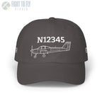 Your PA-38 Tomahawk Hat — Personalized with Tail Number & Custom Text - Hats - Pilot gifts - WWII warbird t-shirt