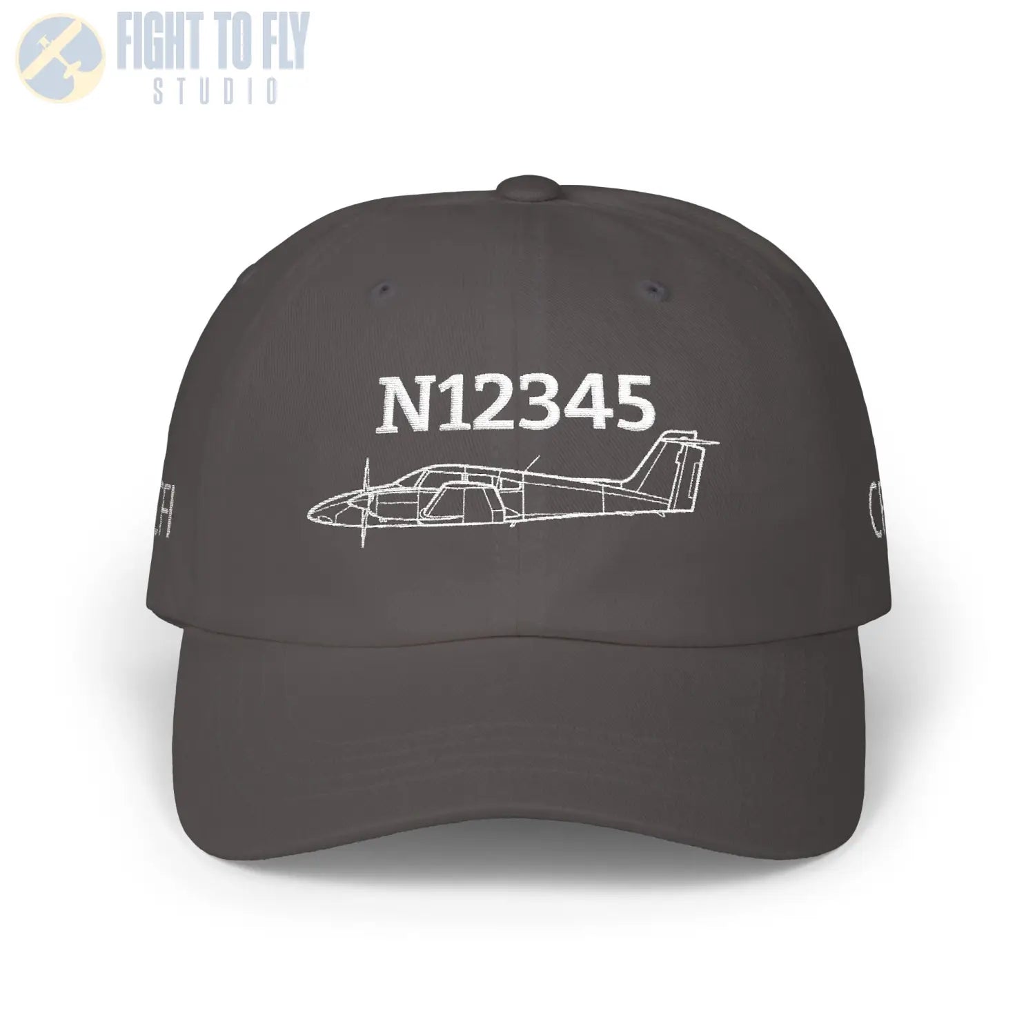 Your PA-44 Seminole Hat — Personalized with Tail Number & Custom Text - Hats - Pilot gifts - WWII warbird t-shirt