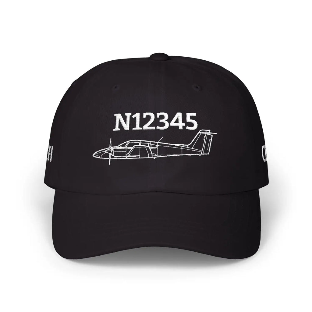 Your PA-44 Seminole Hat — Personalized with Tail Number & Custom Text - Hats - Pilot gifts - WWII warbird t-shirt