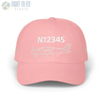 Your Piper Archer LX Hat — Personalized with Tail Number & Custom Text - Hats - Pilot gifts - WWII warbird t-shirt