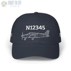 Your Piper Archer LX Hat — Personalized with Tail Number & Custom Text - Hats - Pilot gifts - WWII warbird t-shirt