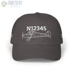 Your Piper PA-12 Super Cub Hat — Personalized with Tail Number & Custom Text - Hats - Pilot gifts - WWII warbird t-shirt