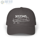 Your RV-7X Hat — Personalized with Tail Number & Custom Text - Hats - Pilot gifts - WWII warbird t-shirt
