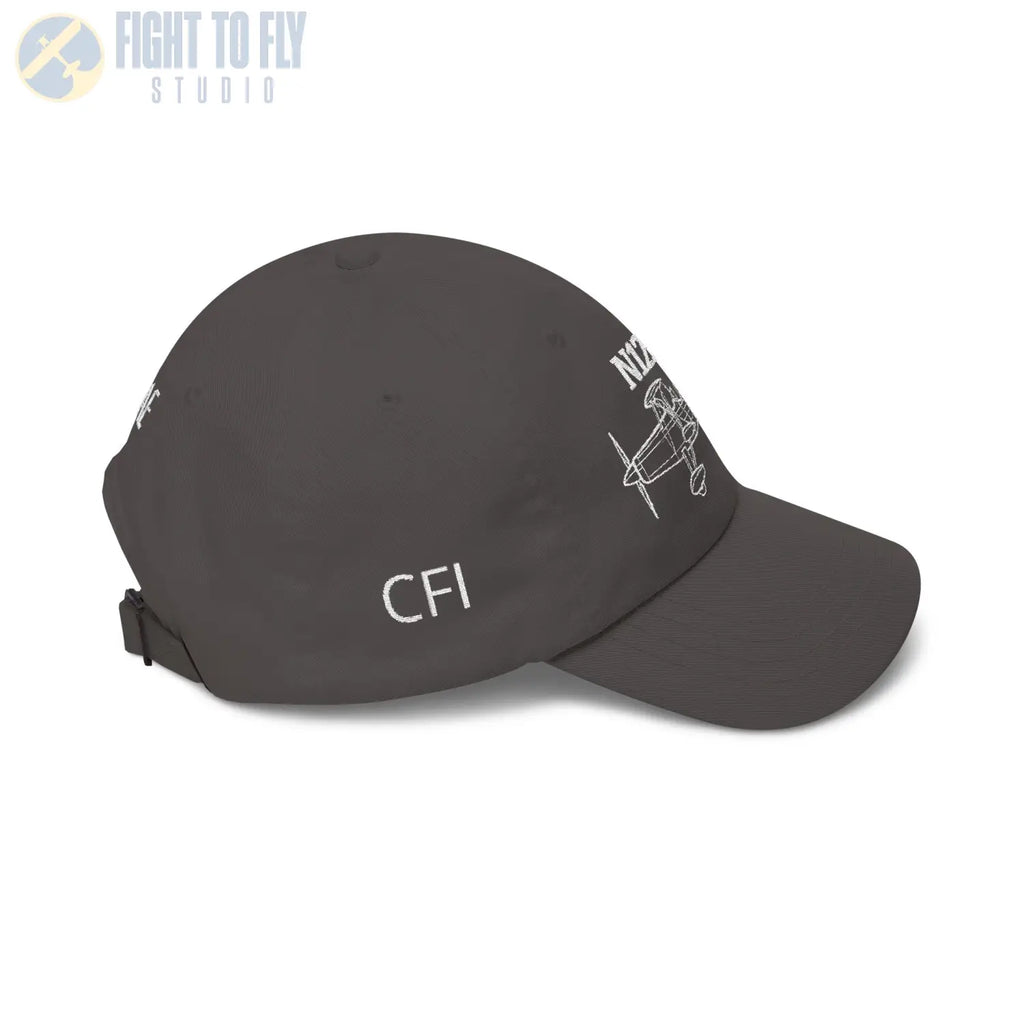 Your Starduster Too Hat — Personalized with Tail Number & Custom Text - Hats - Pilot gifts - WWII warbird t-shirt