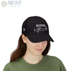 Your Stinson 108-2 Hat — Personalized with Tail Number & Custom Text - Hats - Pilot gifts - WWII warbird t-shirt