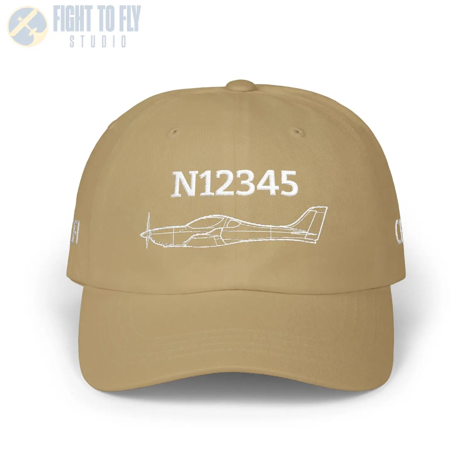 Your WT9 Dynamic Hat — Personalized with Tail Number & Custom Text - Hats - Pilot gifts - WWII warbird t-shirt