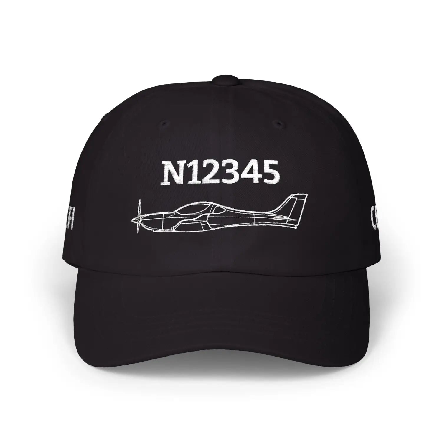 Your WT9 Dynamic Hat — Personalized with Tail Number & Custom Text - Hats - Pilot gifts - WWII warbird t-shirt