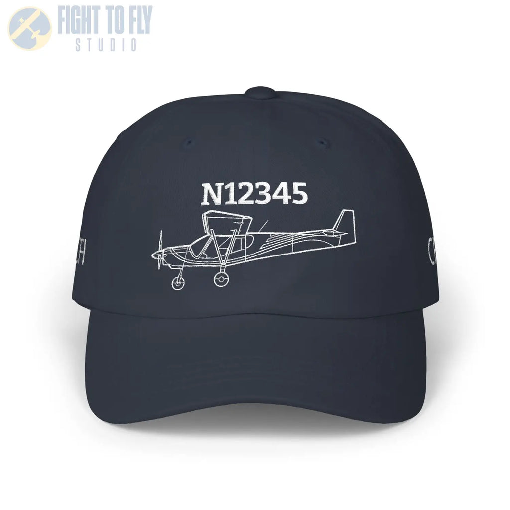 Your Zenith CH-750 Hat — Personalized with Tail Number & Custom Text - Hats - Pilot gifts - WWII warbird t-shirt