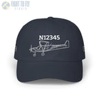 Your Zenith CH-750 Hat — Personalized with Tail Number & Custom Text - Hats - Pilot gifts - WWII warbird t-shirt