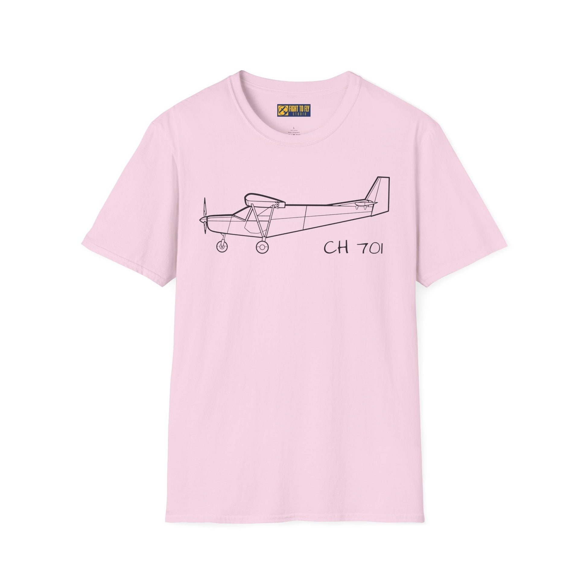 Zenith CH 701 T-Shirt – STOL Bush Plane Off-Airport Flying Tee - Gifts for pilots - Aviation apparel