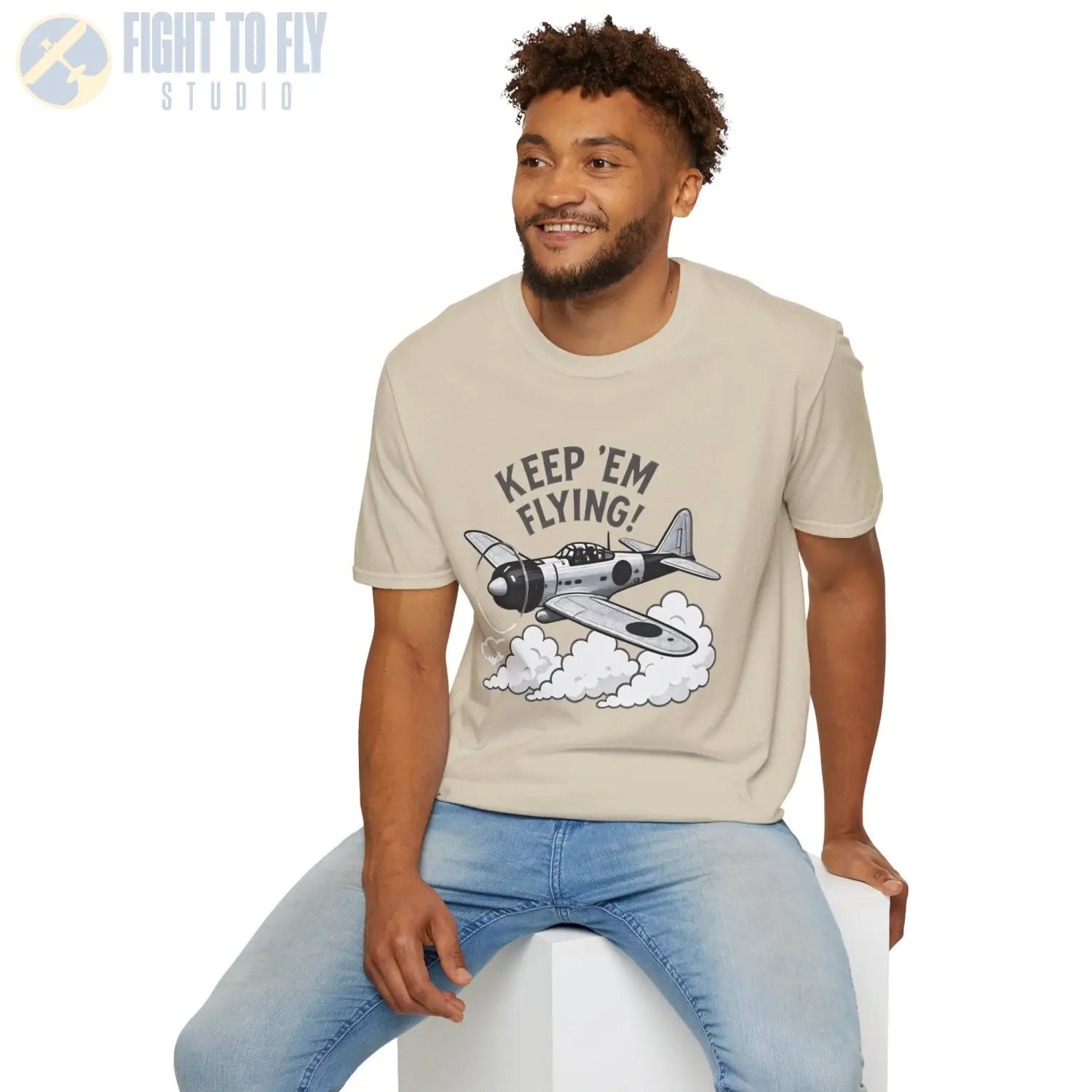 Zero “Keep ’Em Flying!” - T-Shirt - Pilot gifts - WWII warbird t-shirt