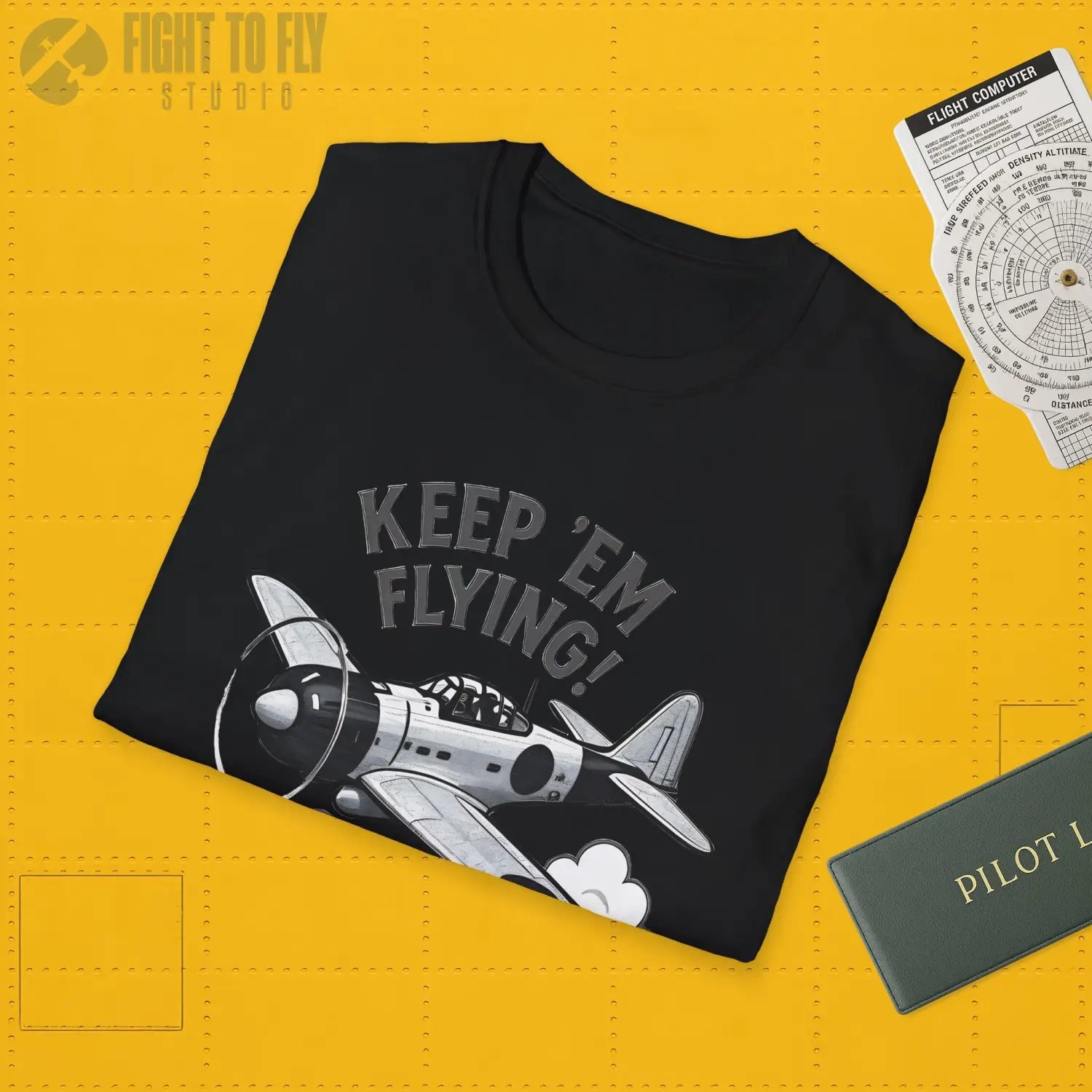 Zero “Keep ’Em Flying!” - T-Shirt - Pilot gifts - WWII warbird t-shirt
