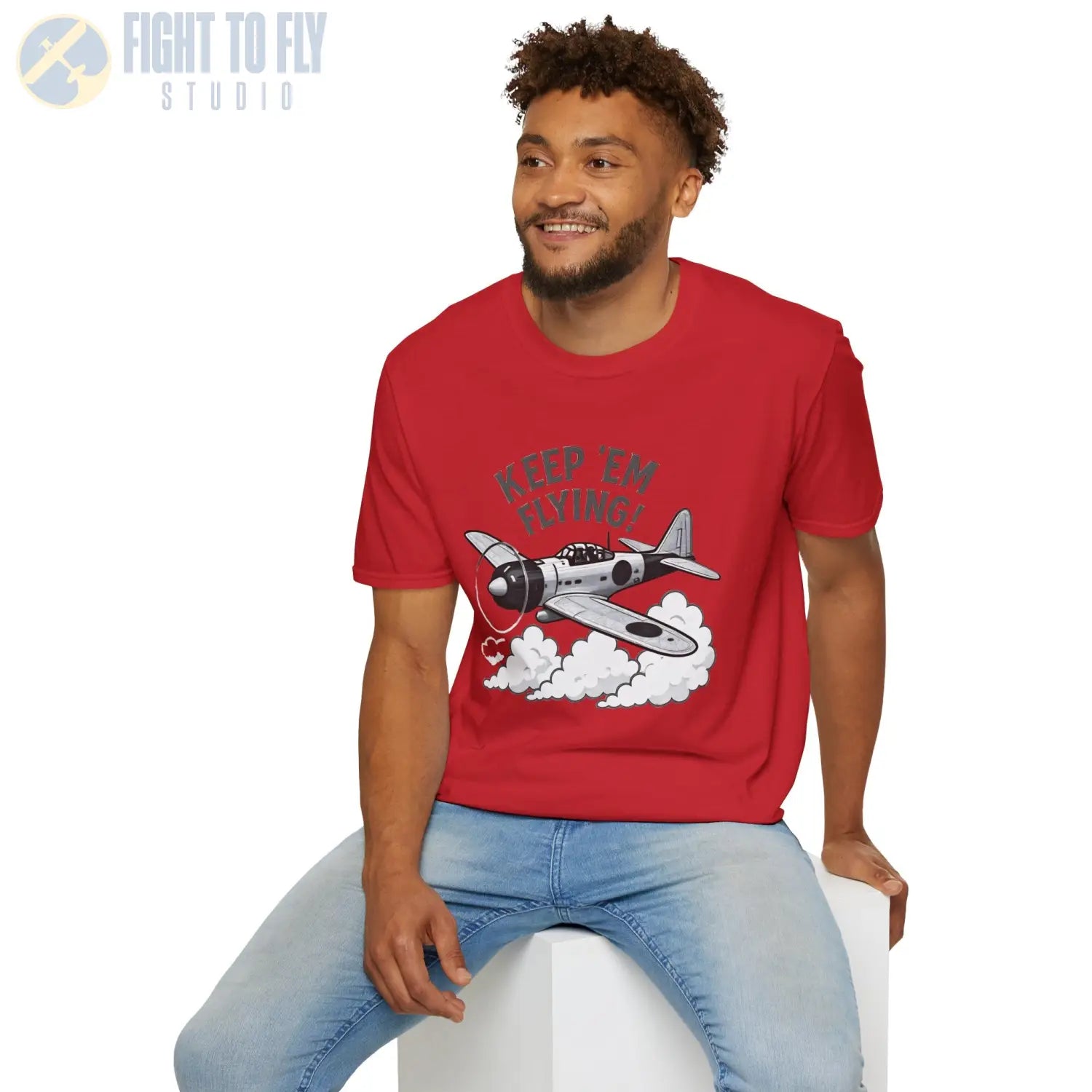 Zero “Keep ’Em Flying!” - T-Shirt - Pilot gifts - WWII warbird t-shirt