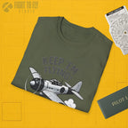Zero “Keep ’Em Flying!” - T-Shirt - Pilot gifts - WWII warbird t-shirt