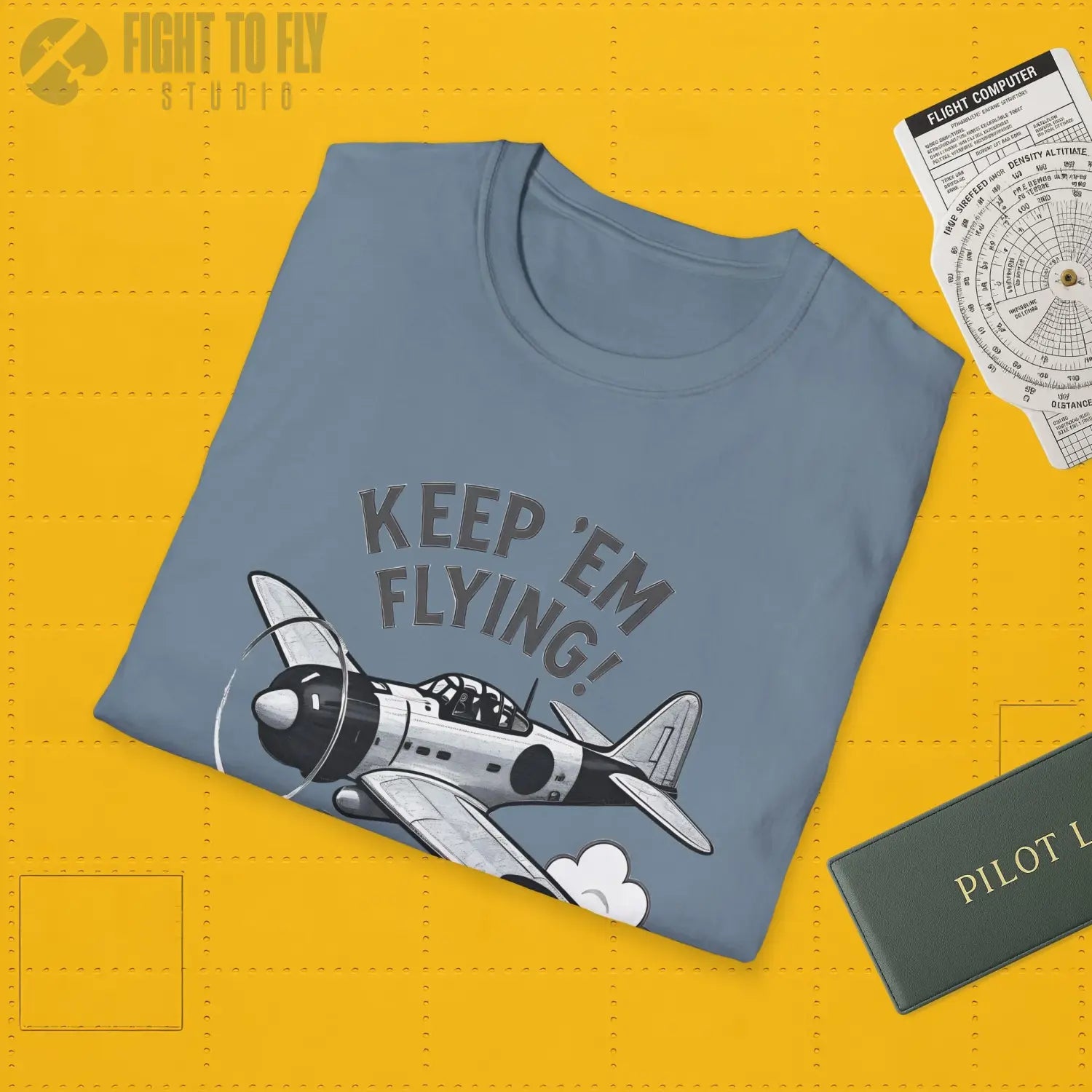 Zero “Keep ’Em Flying!” - T-Shirt - Pilot gifts - WWII warbird t-shirt