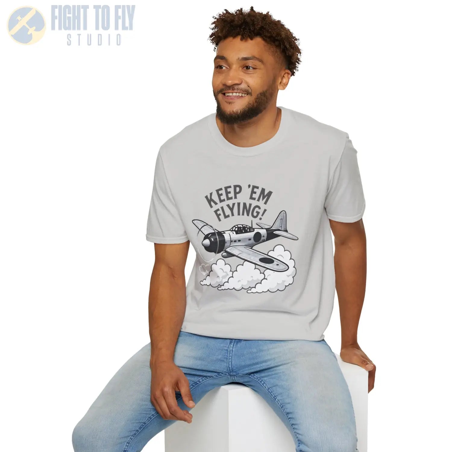 Zero “Keep ’Em Flying!” - T-Shirt - Pilot gifts - WWII warbird t-shirt