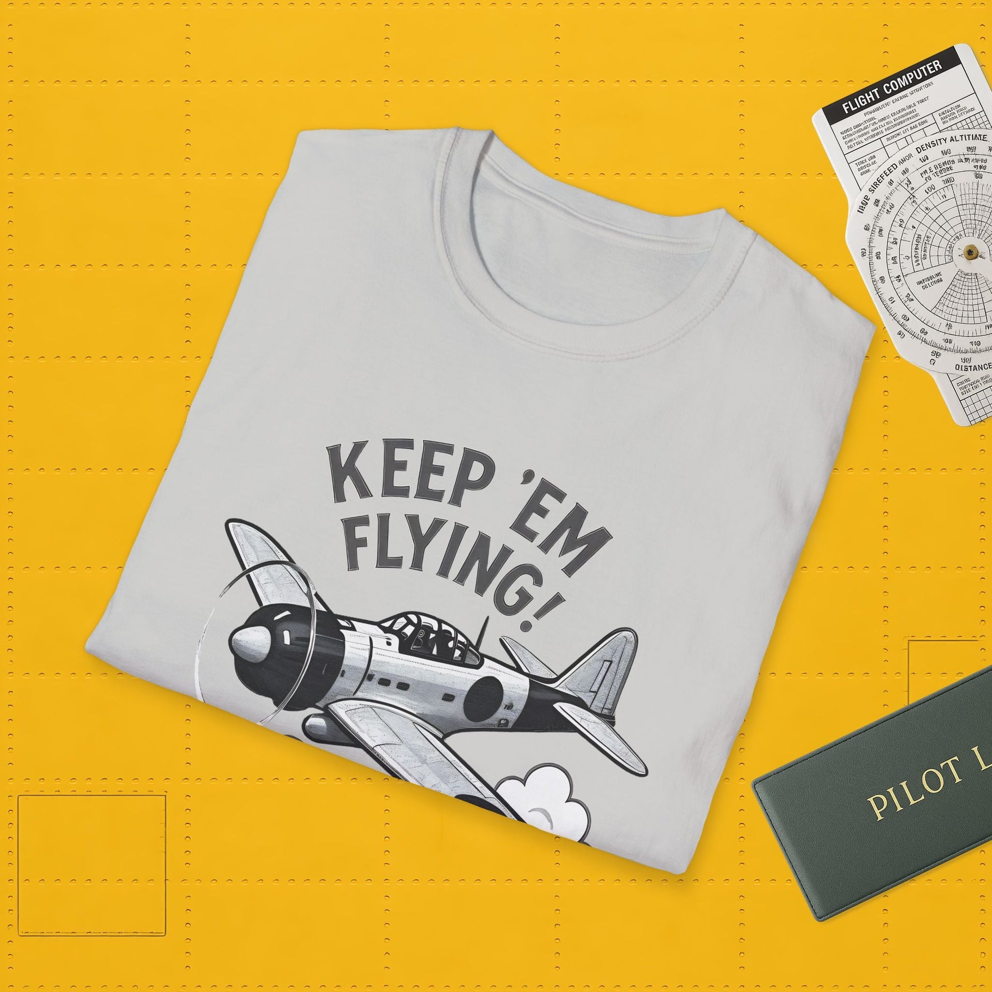 Zero Premium T-Shirt – “Keep ’Em Flying!” WWII Japanese Fighter Graphic Tee - Pilot gifts - warbird t-shirt
