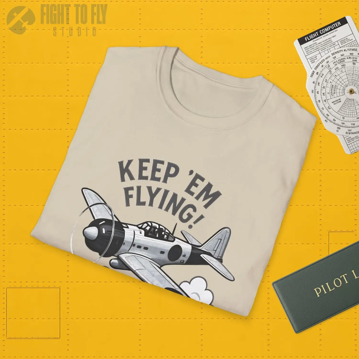 Zero “Keep ’Em Flying!” - T-Shirt - Pilot gifts - WWII warbird t-shirt